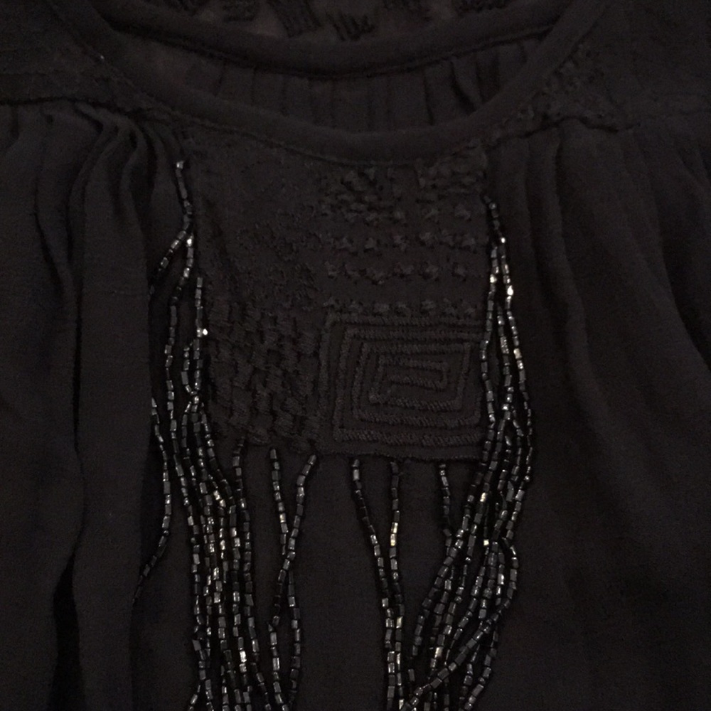 Sheer Black Top - Picture 2 of 8